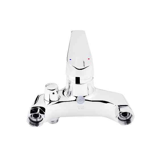 Змішувач для ванни Kroner KRM Odra - C060 з душовим гарнітуром, хром Київ