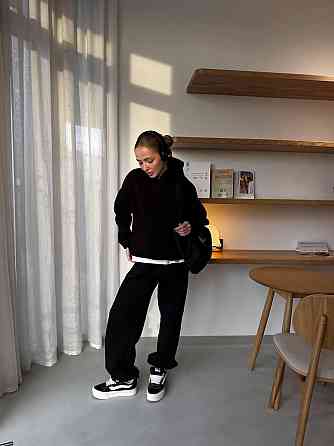 Жіночий теплий костюм Чорний 42/46 Харків