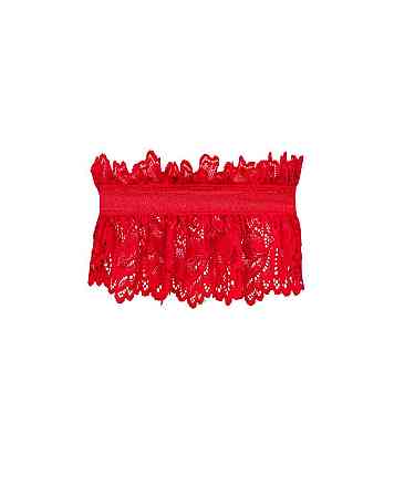 (SALE) Ажурна підв’язка Obsessive Amor Cherris garter, red Sex Aura Київ