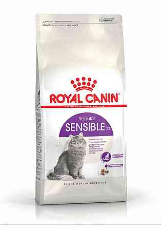 Корм для дорослих котів з чутливою травною системою ROYAL CANIN SENSIBLE 0.4 кг Київ