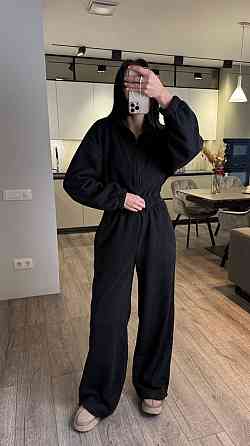 Жіночий повсякденний теплий комбінезон з фліса Одеса