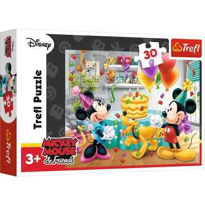 Пазл Trefl Mickey&amp;friends Іменинний торт 30 елементів (5900511182118) Вінниця