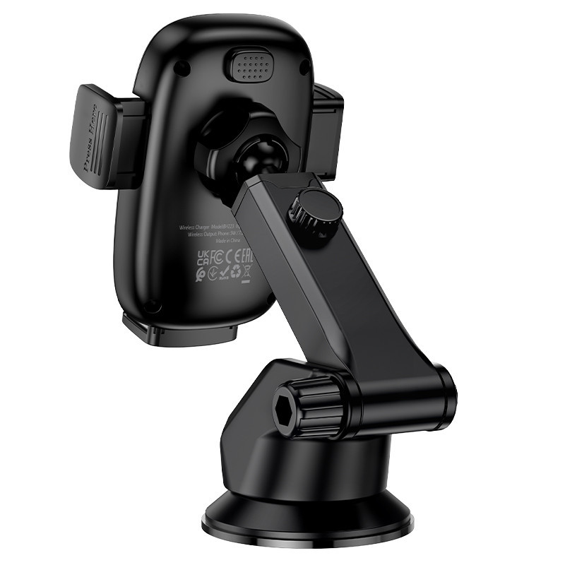 Автомобильный держатель для телефона с БЗП BOROFONE BH223 Follower push-type wireless fast charging car holder(center console) Одесса - изображение 7