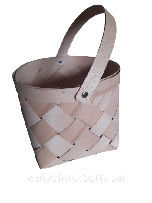 Кошик зі шпону на овочі та фрукти Київ - фото 1