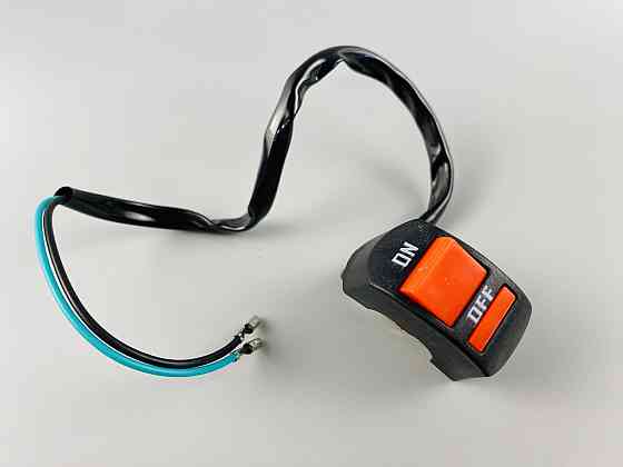 Вимикач універсальний ON-OFF, хомутного типу, диметр 22 мм, 12V/10A, дріт 30 см Мукачево