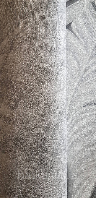 Обои метровые виниловые на флизелине Sintra Vila под штукатурку серые 533536 Киев - изображение 3