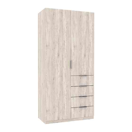 Шкаф Кристалл 1, Самоа Димчастий, 1000х520х2100 Львов