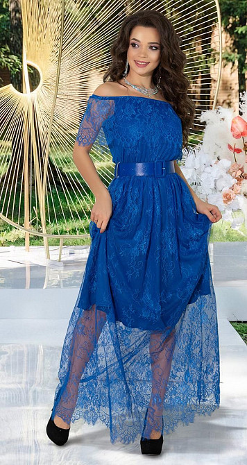 Длинное кружевное платье (44) Киев - изображение 5