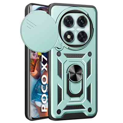 Чохол до мобільного телефона BeCover Military Poco X7 Dark Green (712874) Вінниця