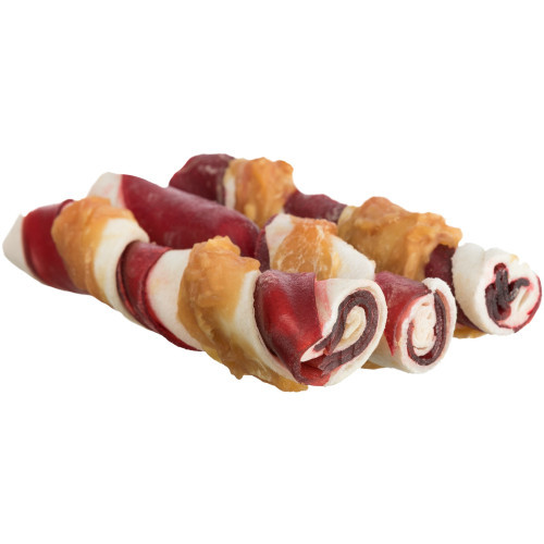 Ласощі Trixie Denta Fun для собак Палички для чищення зубів з куркою 12 см 105 г 3 шт Київ - фото 3