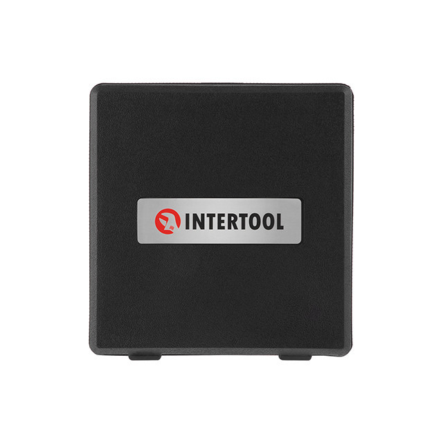 Гайковерт пневматичний 1/2", до 6 атм, 345 Нм, 7000 об/хв, 260 л/хв, набір головок 17 од., кейс INTERTOOL PT-1101 Київ - фото 9