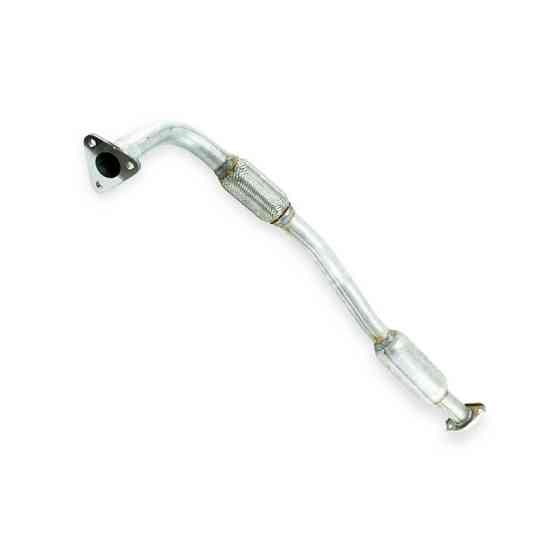 Труба Матиз с гофрой, алюминий (штаны) приемная Мукачево