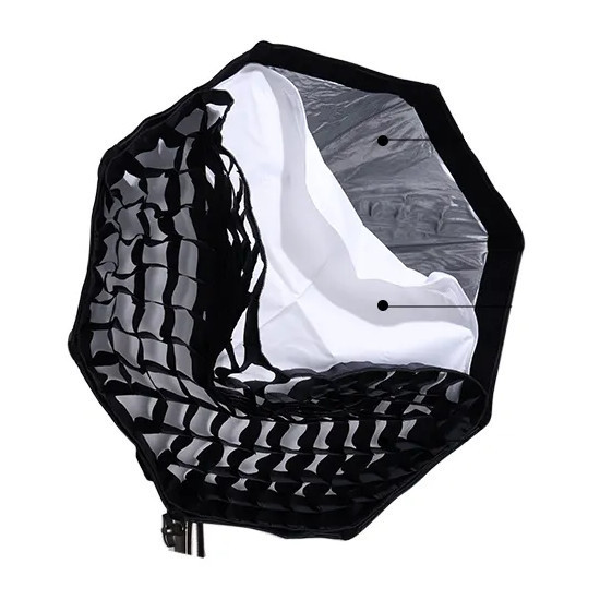 Софтбокс восьмикутний 40см стільники Mini Bowens Ulanzi L066 Київ - фото 2