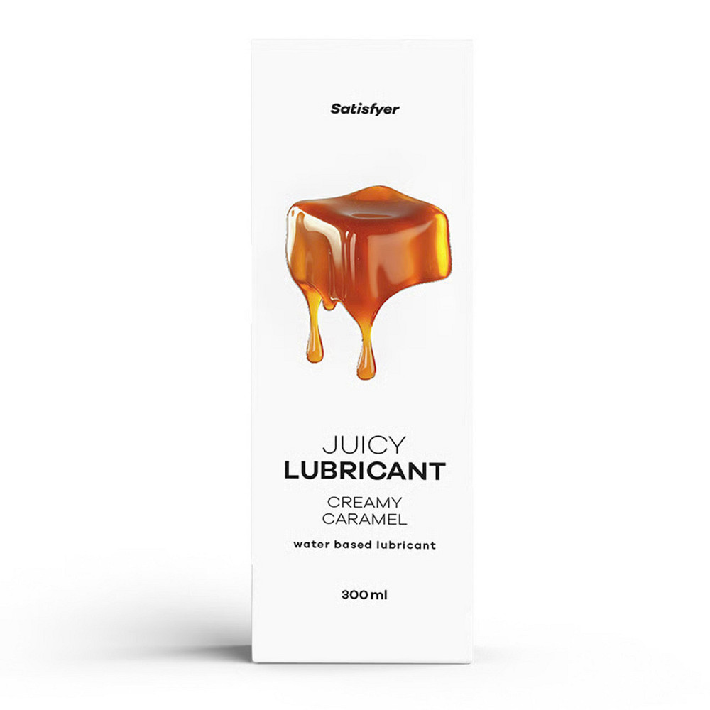 Лубрикант - Satisfyer Juicy Lubricant Creamy Caramel, 300 мл Sex Aura Киев - изображение 1