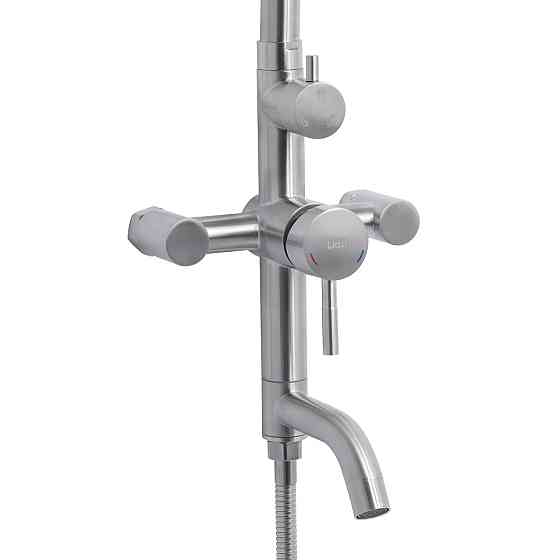 Душова система універсальна Lidz Aria 1030 на три споживачі (з виливом) (k35) LDARI1030NKS34932 Nickel Київ