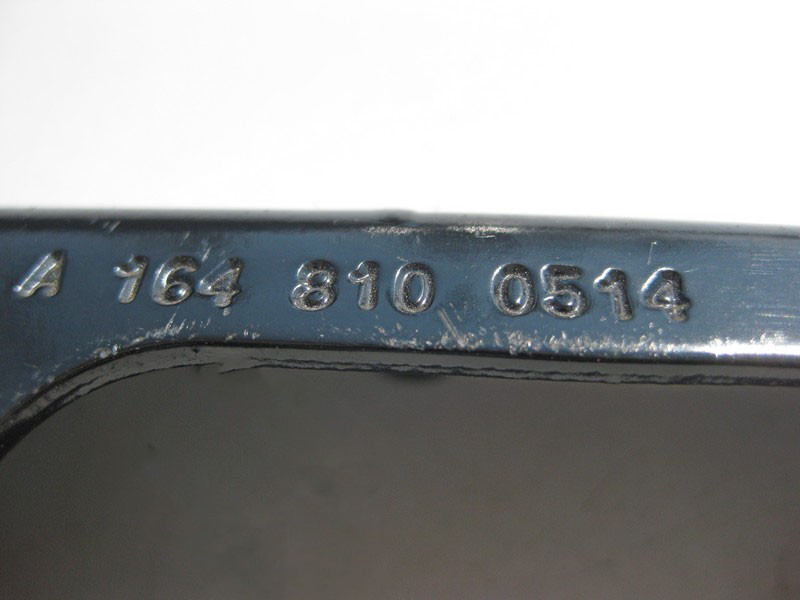 Mercedes-Benz  A1648100514 Кронштейн передньої лівої стельової ручки ML W164 GL X164 Одеса - фото 3