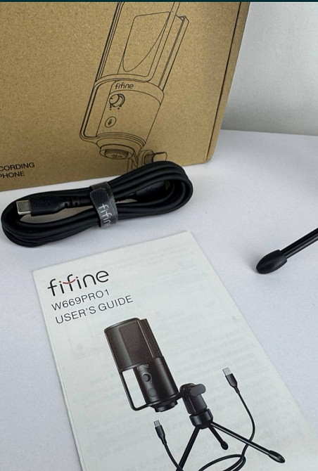 Микрофон Fifine K669PRO1, Hyper X A8 A6. Киев - изображение 1