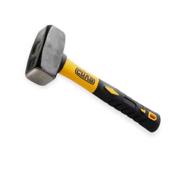 Кувалда 2 кг фібергласова гумова ручка 240мм Мукачево