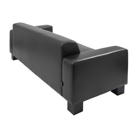 Диван Bruno Трійка 210*83*75H Екошкіра Чорний Київ - фото 9