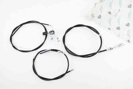 Троса к-кт 4шт, газа (трос 178см; кожух 148см), зчеплення (трос 158см; кожух 117см), диференціала (трос 102см; кожух 93см) + ричаг газу Київ