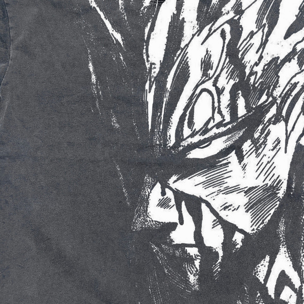 Футболка чоловіча з принтом аніме Людина-один удар Гароу Херо Хунтер оверсайз (S/M/L) Черний Дніпро - фото 10