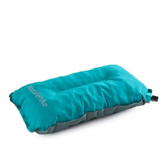 Самонадувающаяся подушка Naturehike Sponge automatic NH17A001-L (Голубая) Винница - изображение 1