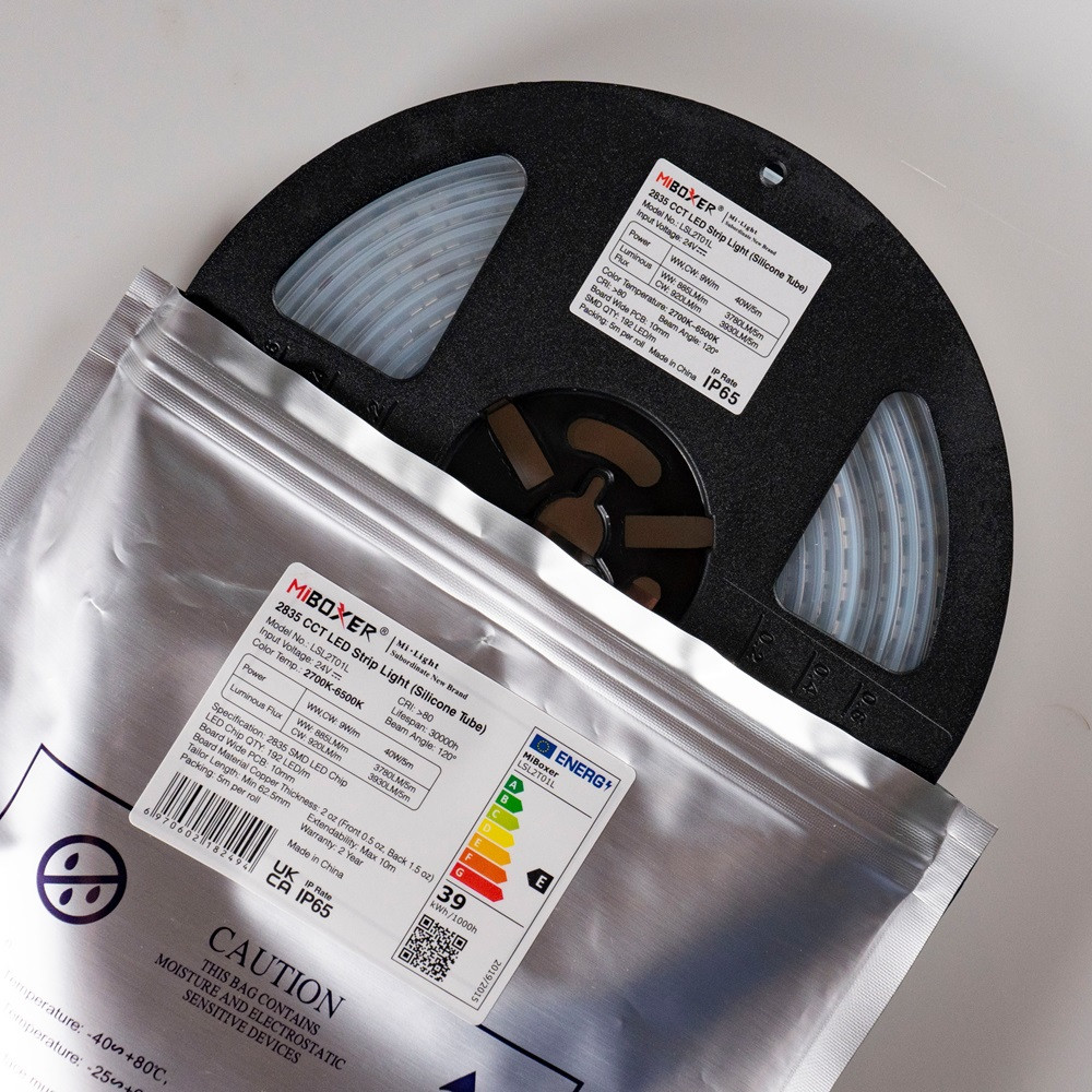 Miboxer LED стрічка COB tunable White MI-LED-LSL2T01L 24VDC IP65 Київ - фото 8