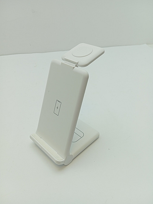 Безпровідна зарядка для телефон Supretto 3в1 15Вт Луцьк - фото 2