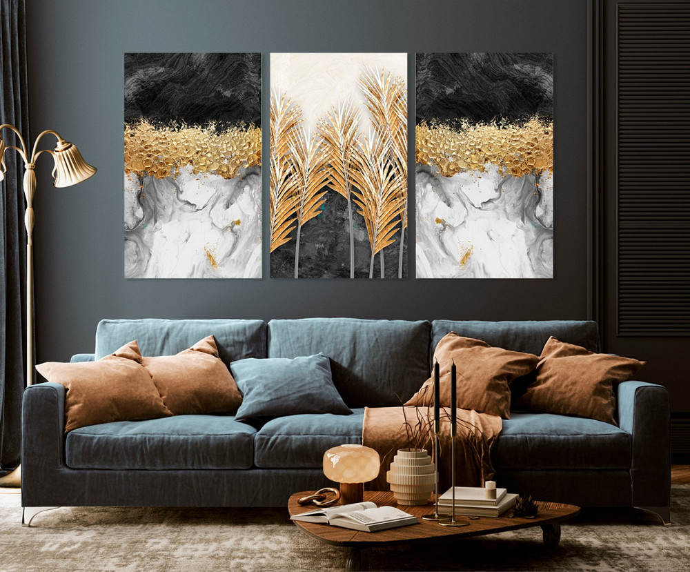 Модульная картина в гостиную / спальню   Абстракція     ART-168_3A 100х150 см Киев - изображение 3