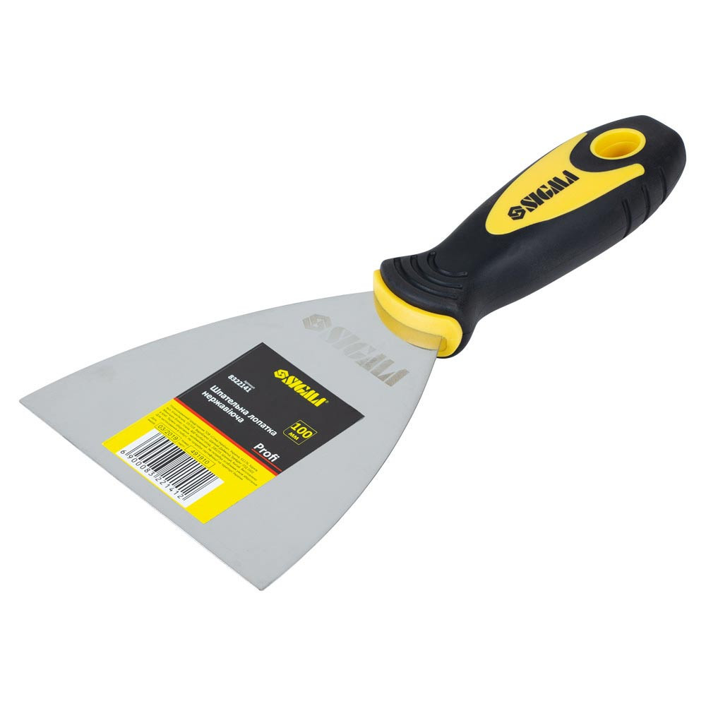 Sigma Шпательная лопатка нержавеющая Profi 100мм SIGMA (8322141) Киев - изображение 1