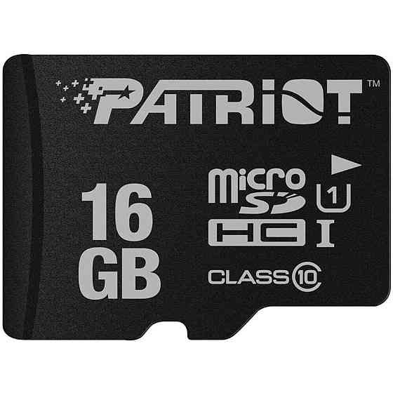 microSDHC (UHS-1) Patriot LX Series 16Gb class 10 Київ