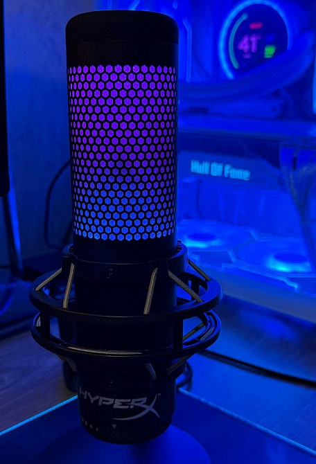 Микрофон HyperX QuadCast S 1 шт. USED! Харьков - изображение 1