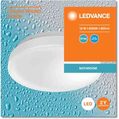 Светильник LEDVANCE CEILING ROUND 210 12W 865 IP44 (4099854105814) Винница