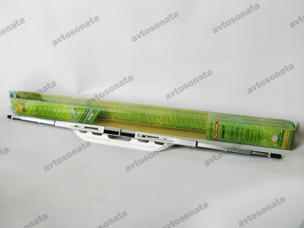 Двірник алюмінієвий із спойлером 559-22&quot; silver Вінниця - фото 2