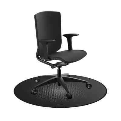 Килимок під крісло Trust Mika Round mat Black (24134) Вінниця