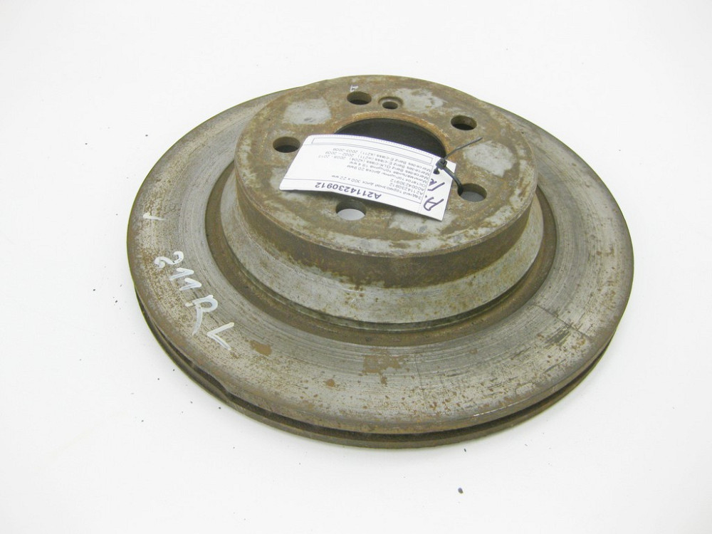 Mercedes-Benz  A2114230912 Гальмівний задній диск 300 x 22 мм CLS C219 E-Class W211 W212 GLK X204 Одеса - фото 3