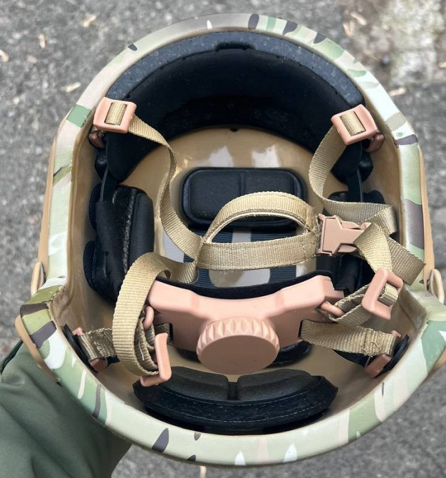 Шолом кевларовий Fast балістичний 3A Каска (розмір універсальний) Мультиким Вінниця - фото 5