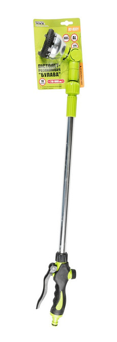 MASTERTOOL Пістолет для поливу MASTERTOOL JET LINE 10 режимів телескопічна штанга 710-1060 мм T Коломия - фото 8