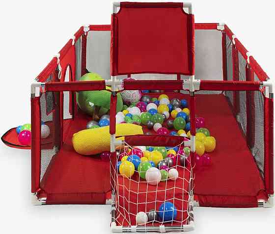 Дитячий манеж червоний 180×120см Diego Київ