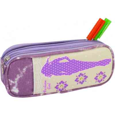 Пенал Cool For School 1 відділення Фіолетовий (J-2392-purple) Вінниця