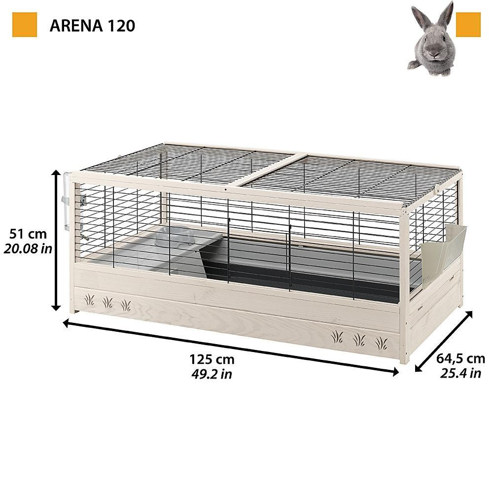 Деревянная клетка для кроликов и морских свинок Ferplast Arena 120 (Ферпласт Арена 120) Запорожье - изображение 2