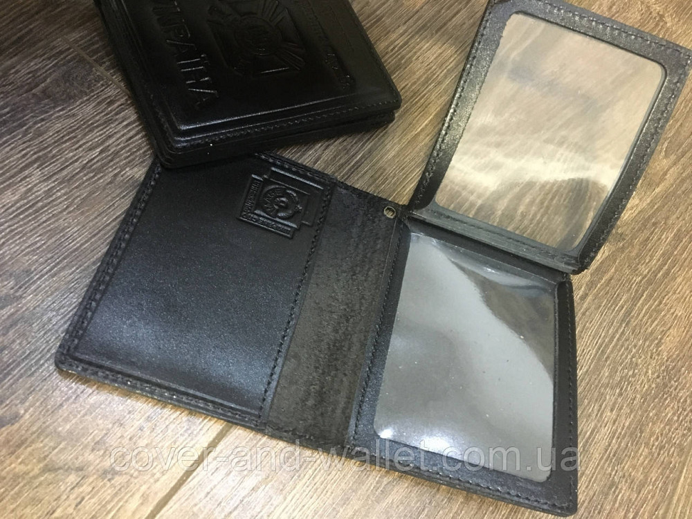 Обкладинка з натуральної шкіри на посвідчення "Державна прикордонна служба" (на книжку) Київ - фото 5