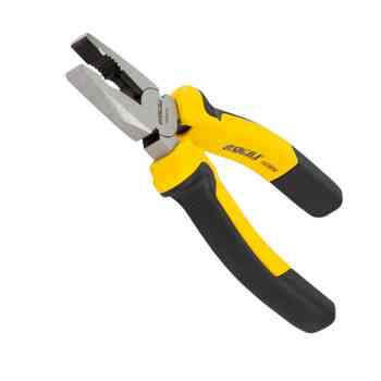 Плоскогубцы 160мм черно-желтые ручки с кусачками провода Мукачево