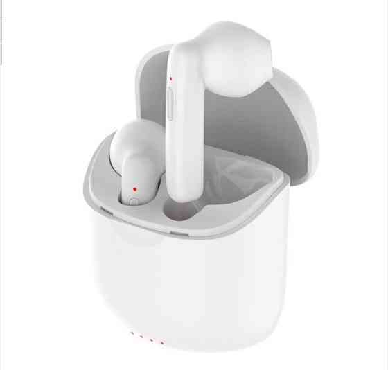 Бездротові навушники TWS J220 Bluetooth 5.3 з кейсом Білий Запоріжжя