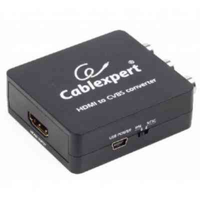 Конвертор HDMI to 3 x RCA Cablexpert (DSC-HDMI-CVBS-001) Винница