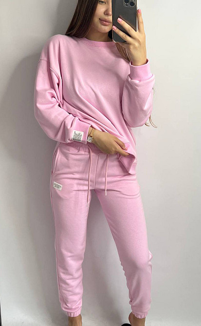 Спортивний костюм для дівчат Рожевий XS/S Харків - фото 1