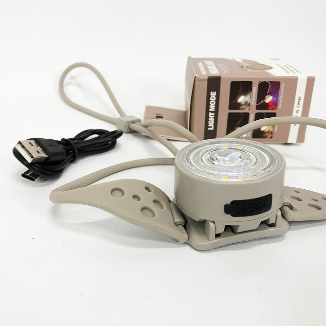 Налобний ліхтар яскравий G25-XPG+30SMD(white+yellow+red-blue), Ліхтар для голови XF-938 зі світлодіодами Київ - фото 7