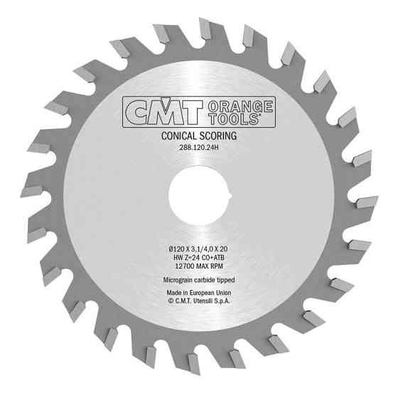 Пила підрізна однокорпусна CMT 100x20x20z K3.1-4.0/2.5 (288.100.20H) Одеса