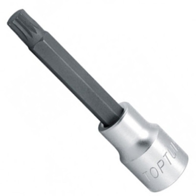 Головка торцевая Toptul SPLINE M12 L100мм 1/2