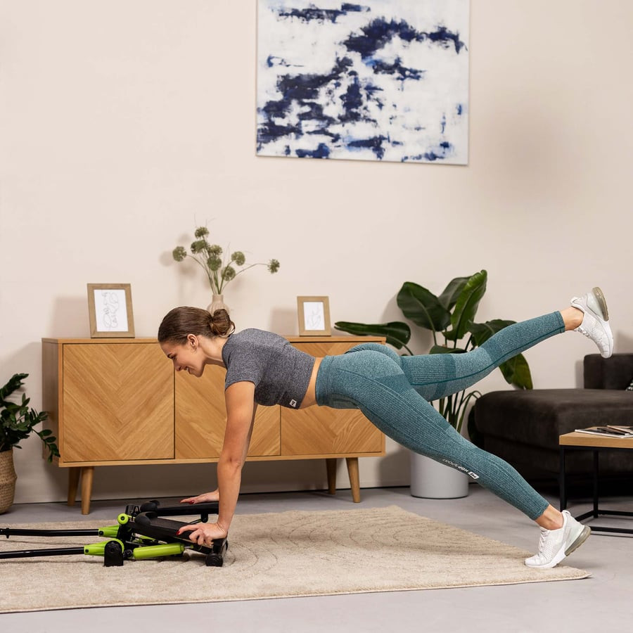 Степпер Hop-Sport HS-045S Slim салатовый Киев - изображение 8